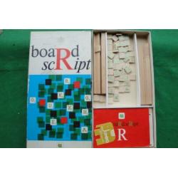 BORDSPEL BOARD SCRIPT VAN JUMBO Voor 1tot4 spelers 3.95euro