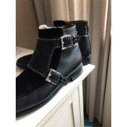 Bikerboots, enkellaarsjes, Pertini, maat 40, zo goed als nie