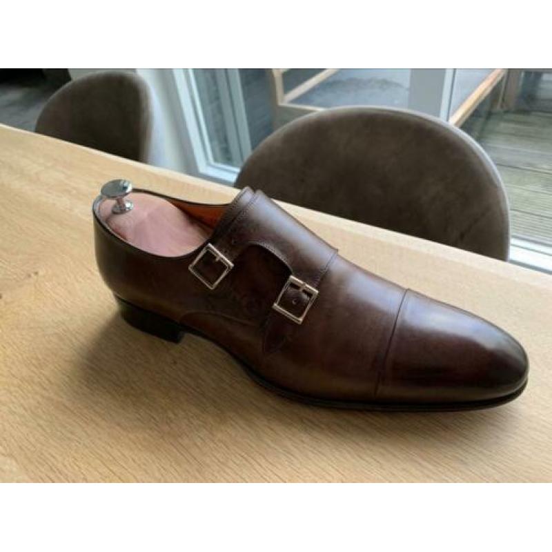 Santoni Cognac herenschoenen mt44