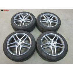 Mercedes 19 inch AMG velgen S klasse W222 winterbanden