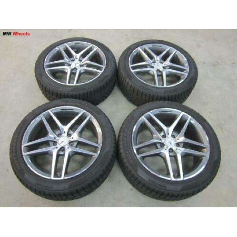 Mercedes 19 inch AMG velgen S klasse W222 winterbanden