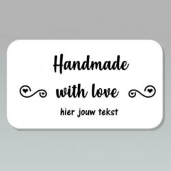 Stickers bedankt voor de toffe tijd 60x30mm - 24 stuks