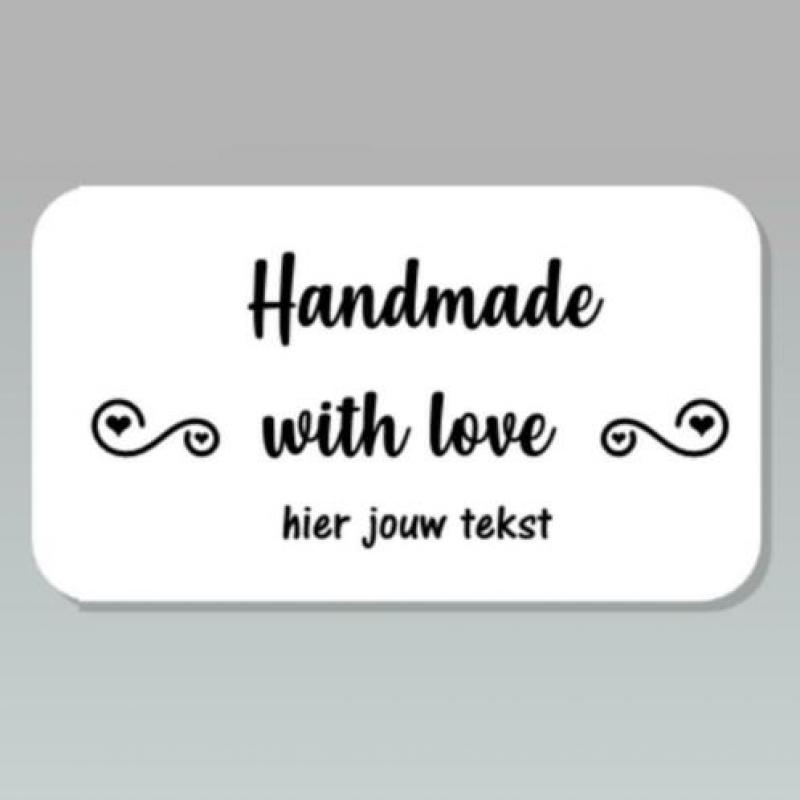 Stickers bedankt voor de toffe tijd 60x30mm - 24 stuks