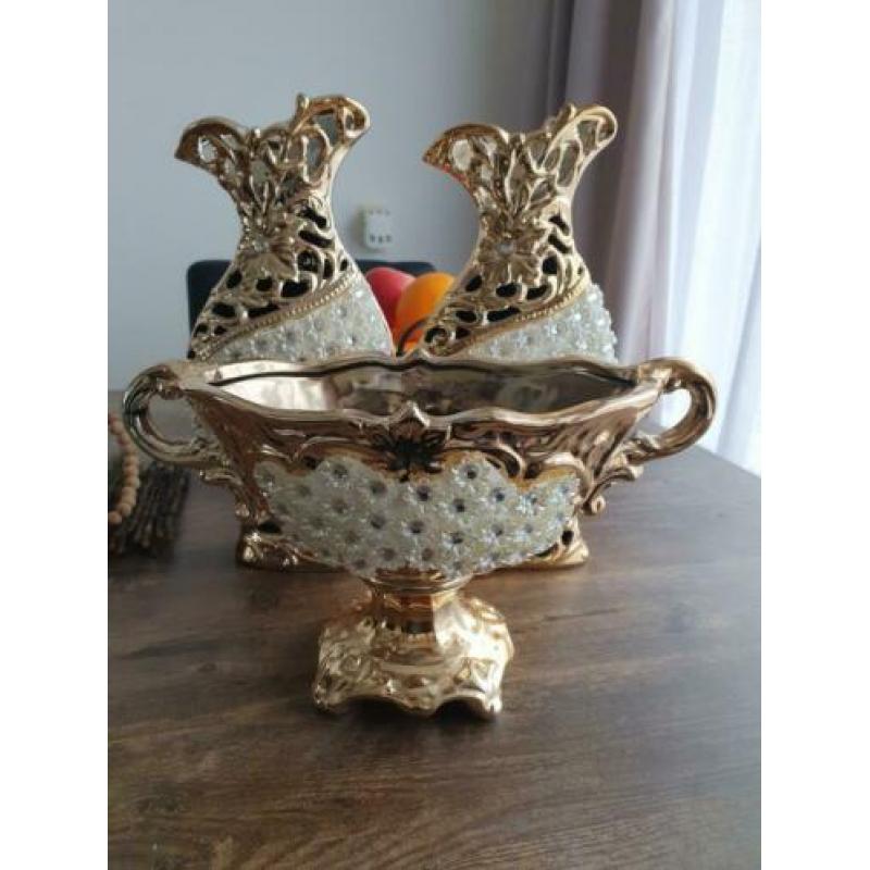 gouden decoratie set