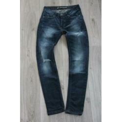 Blauw dames broek DENIM CO, maat XS W26 L30, NIEUW (d21)