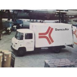 KLM Boeing puzzel Damco air Mercedes Benz 508 Pol