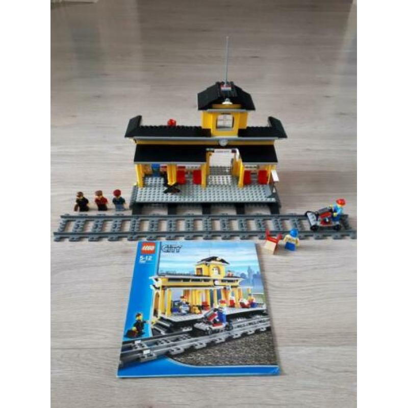 Lego City 7997 Treinstation! Compleet!!