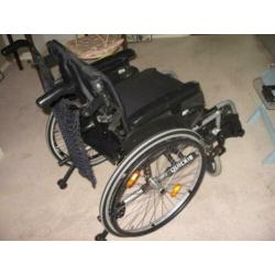 Rolstoel Quickie 2 met anti-decubitus kussen.