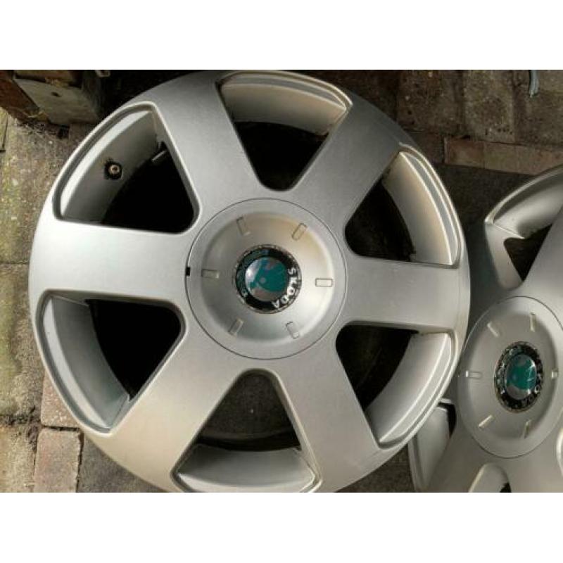 Velgen Skoda (of VW) 5 x 112 16 inch