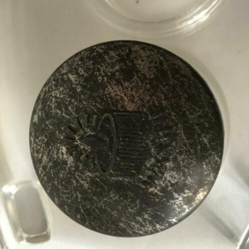 Brocante Verkade Rechaud Waxine lichtjes houder / theelichtj