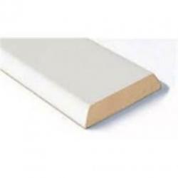 Plint en architraaf (koplat) mdf gegrond