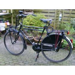 Nette Herenfiets met trugtraprem wiel maat 28 inc