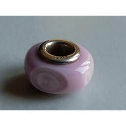 Roze beads, past ook op TROLLBEADS
