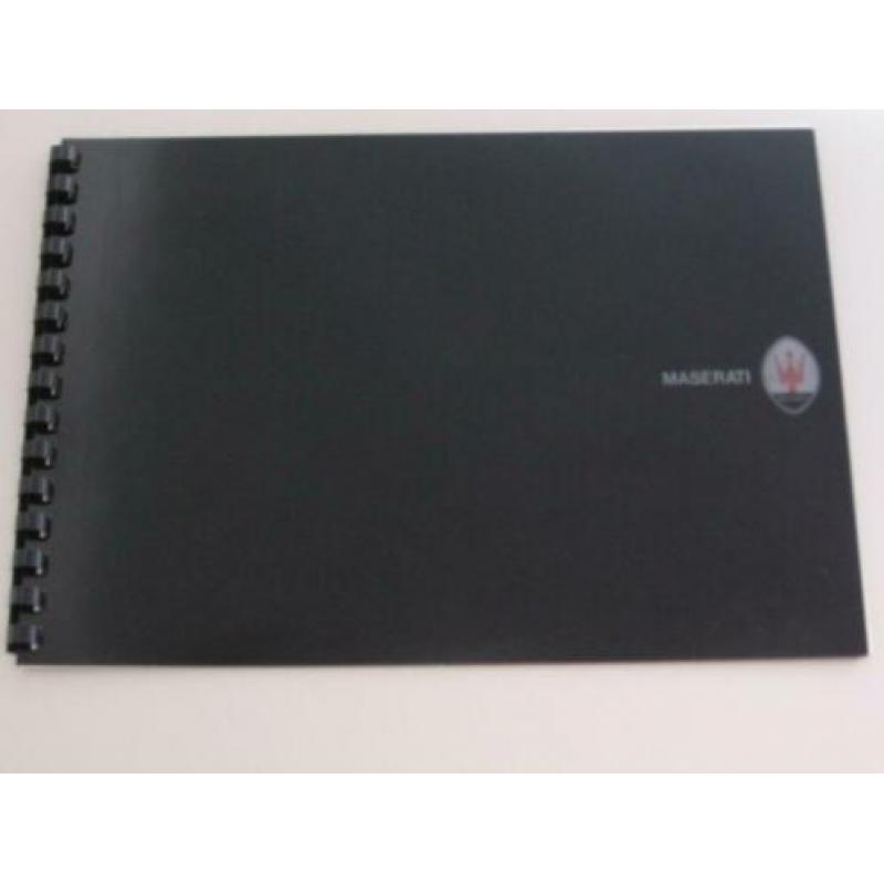 Folder Maserati ingebonden