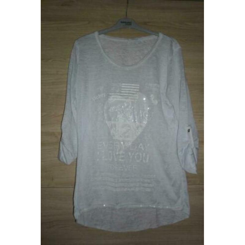 Leuk shirt met lange mouwen maat s