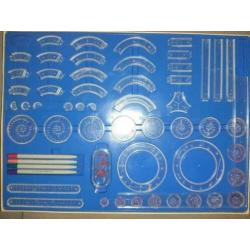 meccano super spirograph vintage tekenset