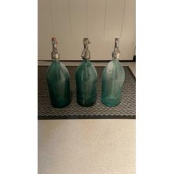Antieke spuitfles water