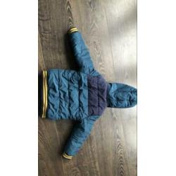 Winterjas, fleece gevoerd. Maat 110