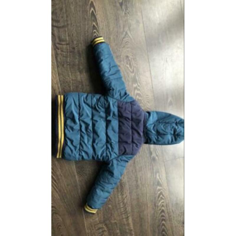 Winterjas, fleece gevoerd. Maat 110