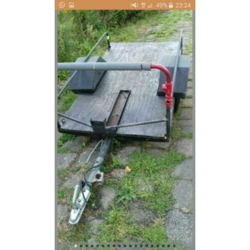 Trailer motorfietsttrailer bromfiets scooter trailer