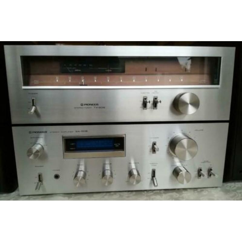 Pioneer SA-508 & TX-608 vintage Hifi set incl. luidsprekers