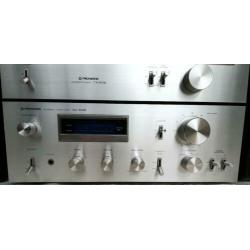 Pioneer SA-508 & TX-608 vintage Hifi set incl. luidsprekers