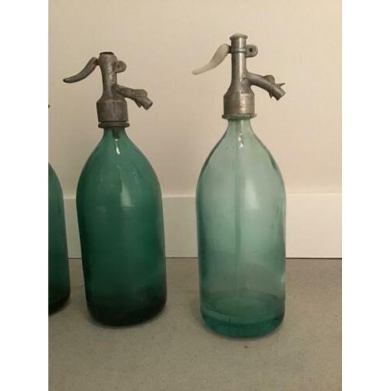 Antieke spuitfles water
