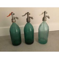 Antieke spuitfles water