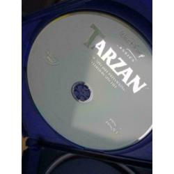 Disney 2- disc DVD Tarzan zo goed als nieuw