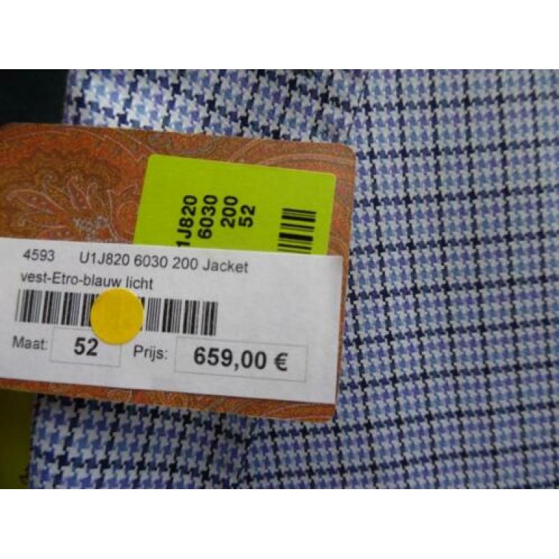 Nieuw colbert van ETRO - winkelprijs 659 euro !