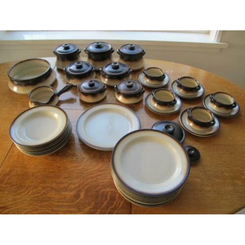 Prachtig Mancioli Tuscia porselein servies vintage