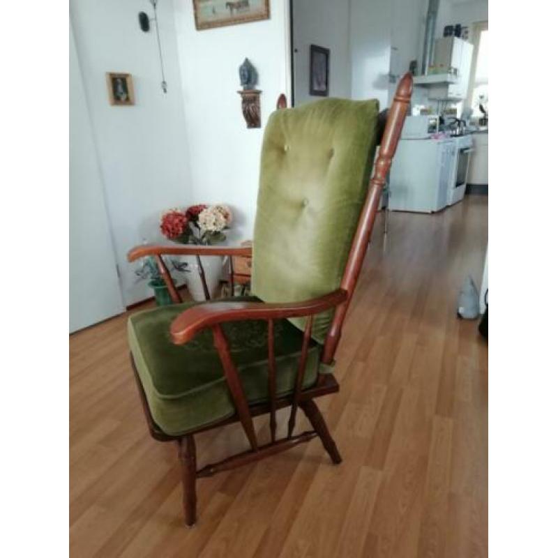 Heerlijk zittende vintage fauteuil in goede staat