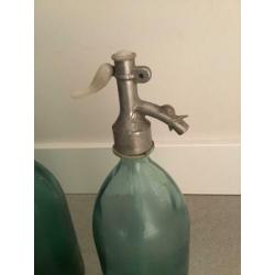 Antieke spuitfles water