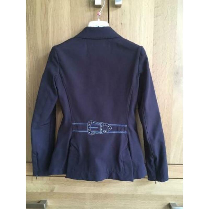 Animo wedstrijdjasje donkerblauw maat 152-164