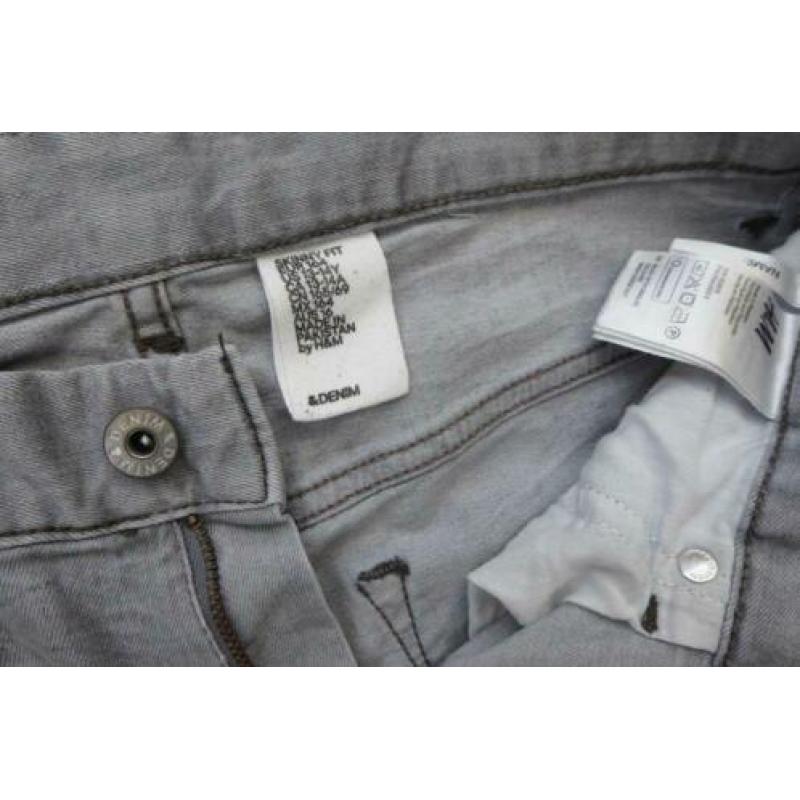 jongensbroek van H&M, maat 164 Skinny fit / 13-14 jaar/grijs