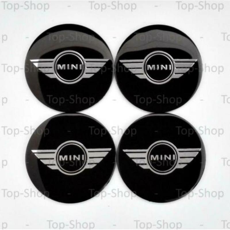 Mini Cooper 56mm Naafstickers Voor Naafdoppen Of Naafkappen