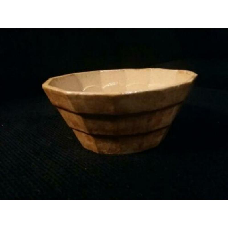 vintage puddingvorm van keramiek