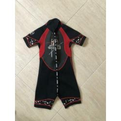 Jobe wetsuit maat 134 kleur zwart super mooi