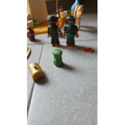 Nieuwe grote playmobil egyptische schuilplaats van de rovers