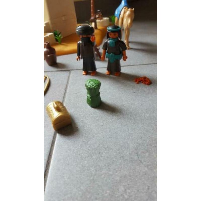 Nieuwe grote playmobil egyptische schuilplaats van de rovers