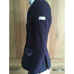Animo wedstrijdjasje donkerblauw maat 152-164