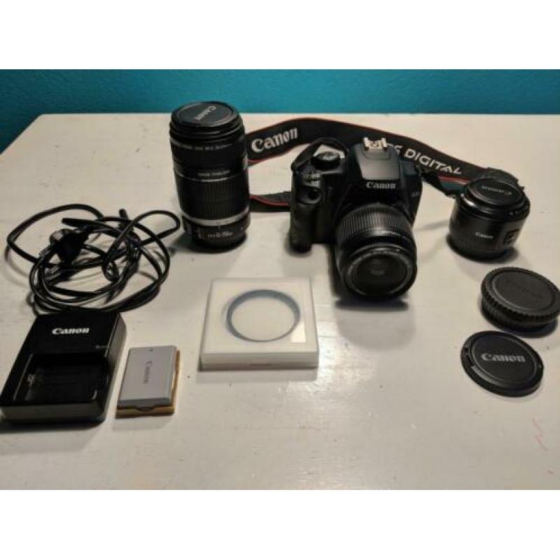Canon ef-s 55-250mm zoomlens in nieuwstaat!