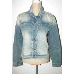 NIEUW CAPSIZE jeans jack, spijkerjas, jas, blauw, Mt. L