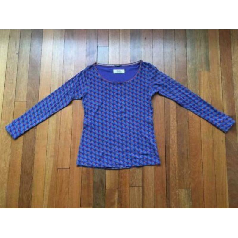 4FunkyFlavours longsleeve mt.M regenwolkjes-print