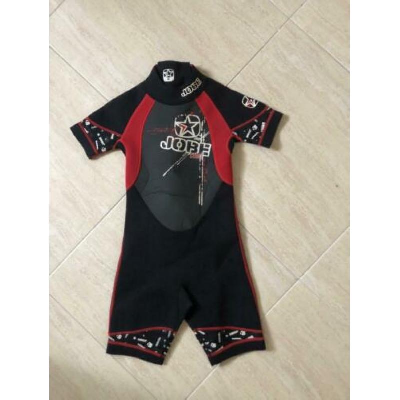 Jobe wetsuit maat 134 kleur zwart super mooi