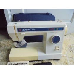 Vintage Lewenstein naaimachine,lichtgewicht zigzag machine