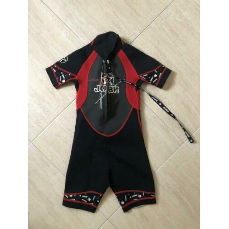 Jobe wetsuit maat 134 kleur zwart super mooi