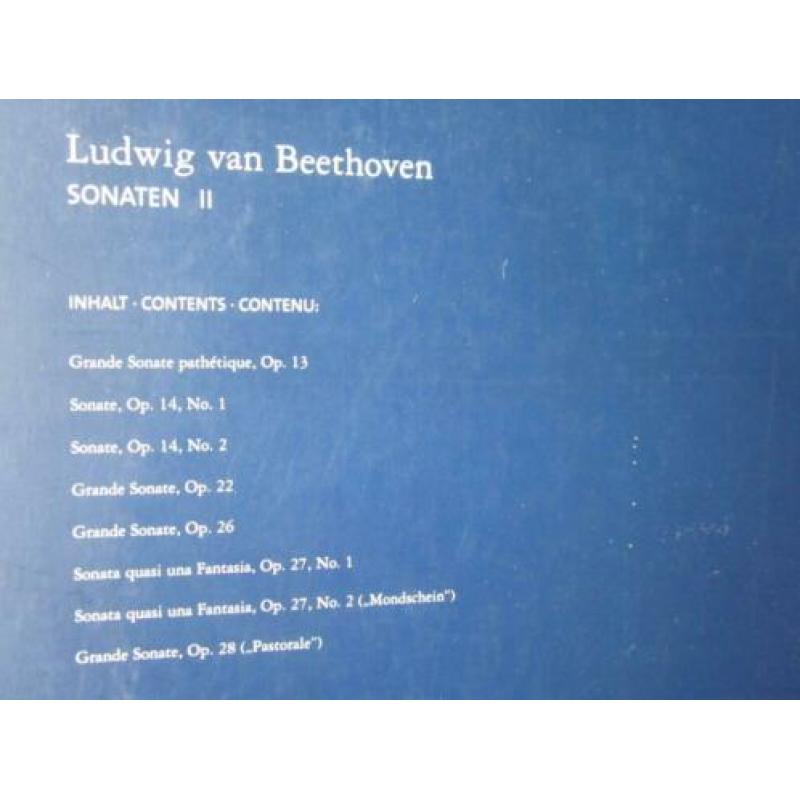 Ludwig van Beethoven Sonaten II voor piano