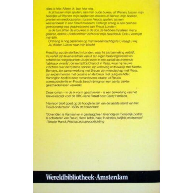 C. Harrison - Freud (roman naar zijn leven)