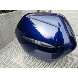 Fjr1300 2006+ zijkoffers, kleur blauw.